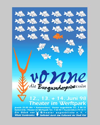 Yvonne die Burgunderprinzessin, theater augenblicke e.V., Kiel, 1998